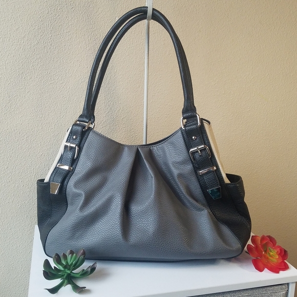 Black/grey Hobo Bag - Picture 2 of 15